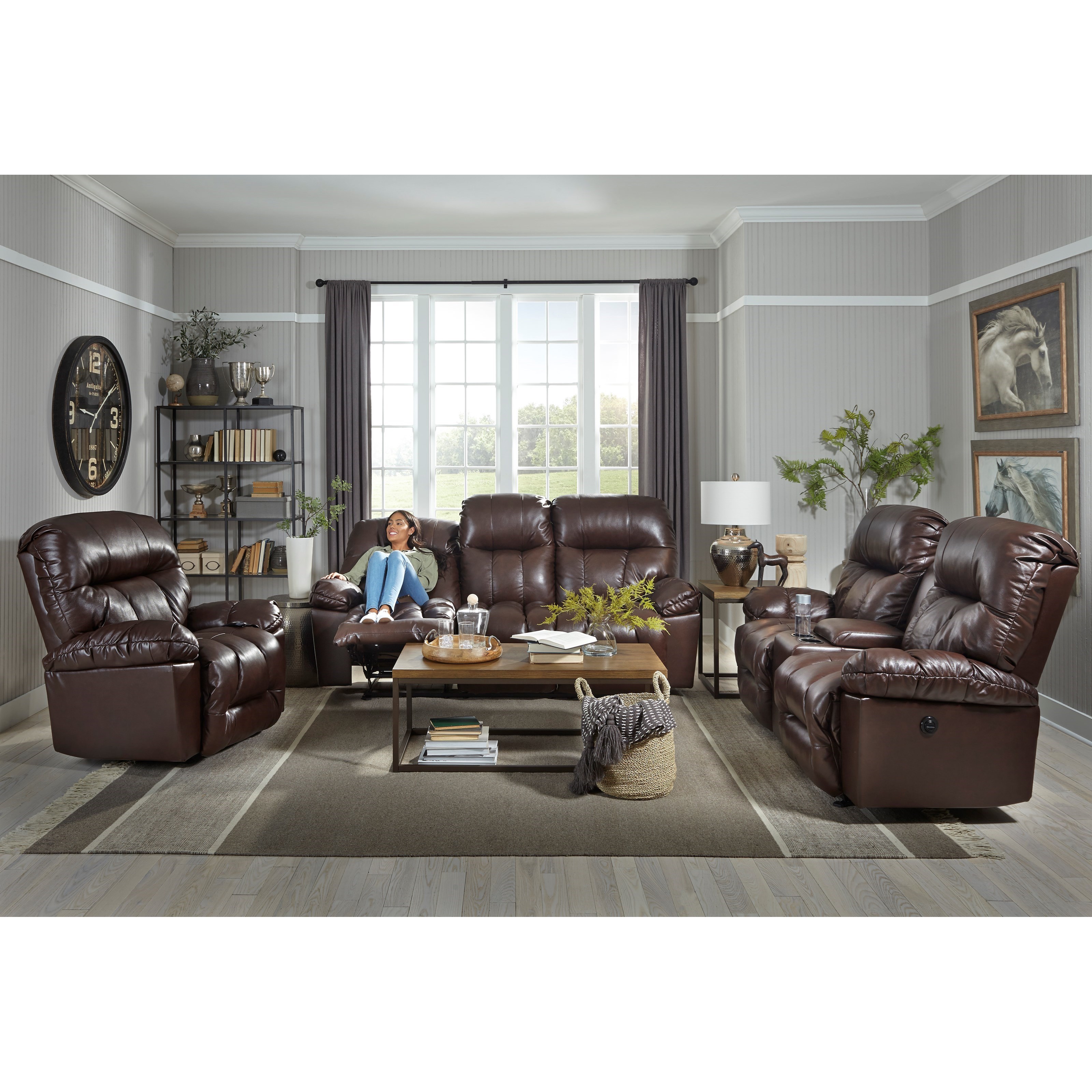 Best coffee table for sales reclining sofa
